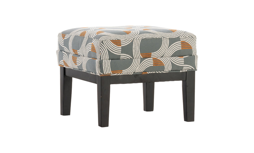 Grogan Denim Merced Ottoman